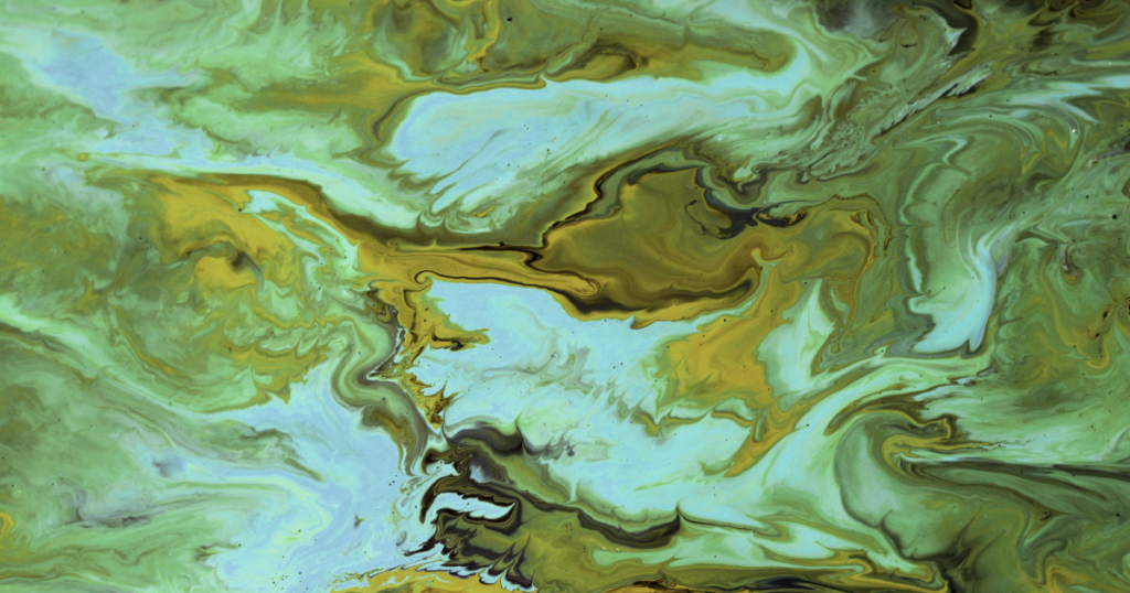 Easy Canvas Art Ideas Nature in Motion: A fluid exploration of earth tones and organic textures.
